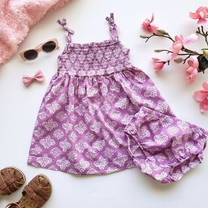 SOLD ON XP Carter's Geo Print Smock Dress 12M